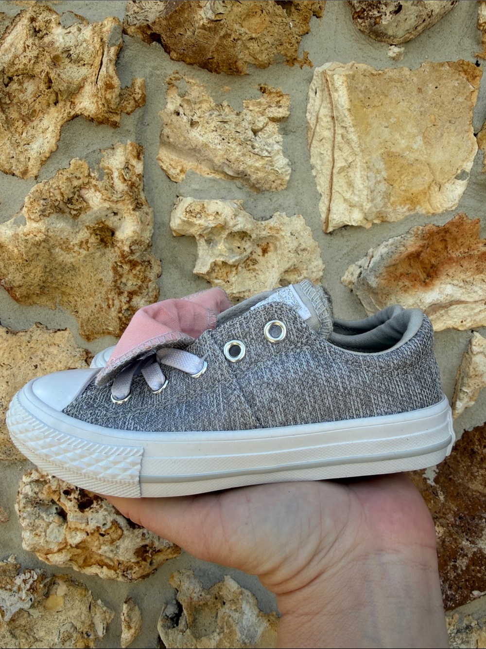 Converse CTAS kids sneakers double tongue